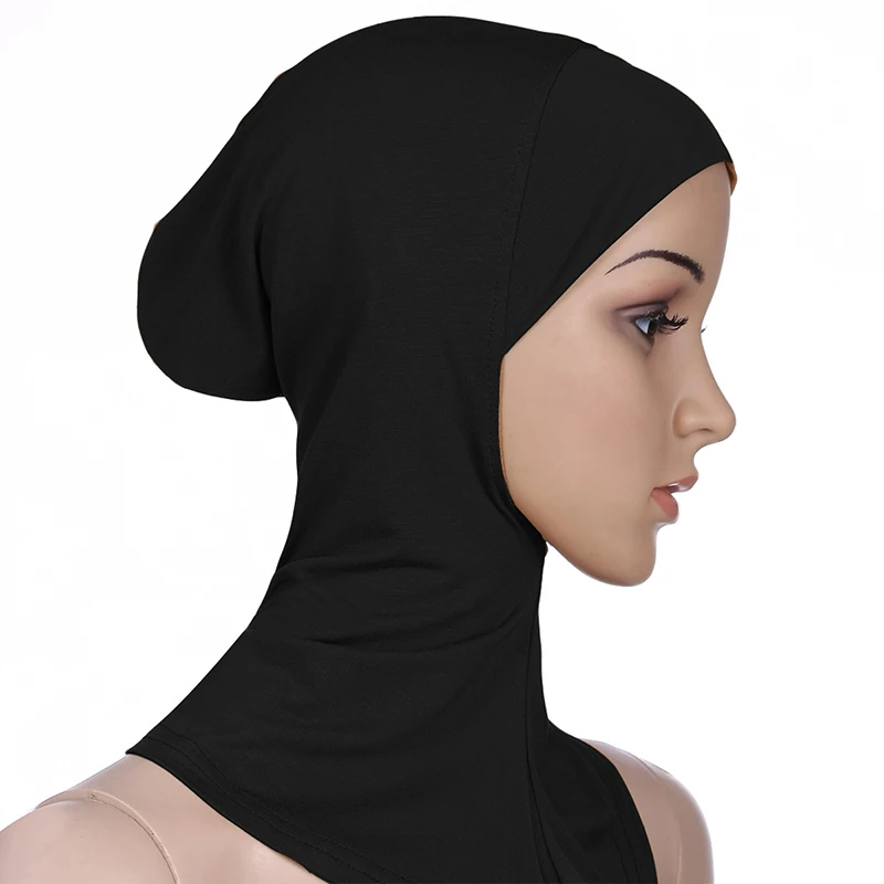 Foulard musulman pour femmes, voile Hijab, Bonnet, écharpe pour femmes, tête de turbans, casquettes pour femmes, chapeau islamique