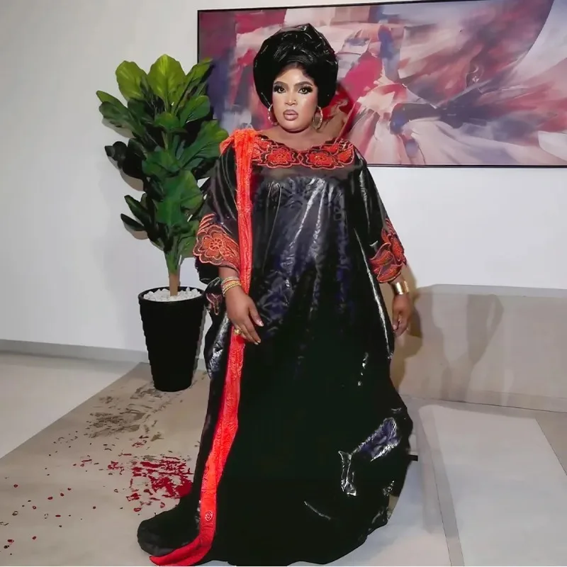 Abayas pour femmes dubaï luxe 2025 Robe de mode musulmane africaine Caftan Marocain robes de soirée Boubou Robe Djellaba Femme