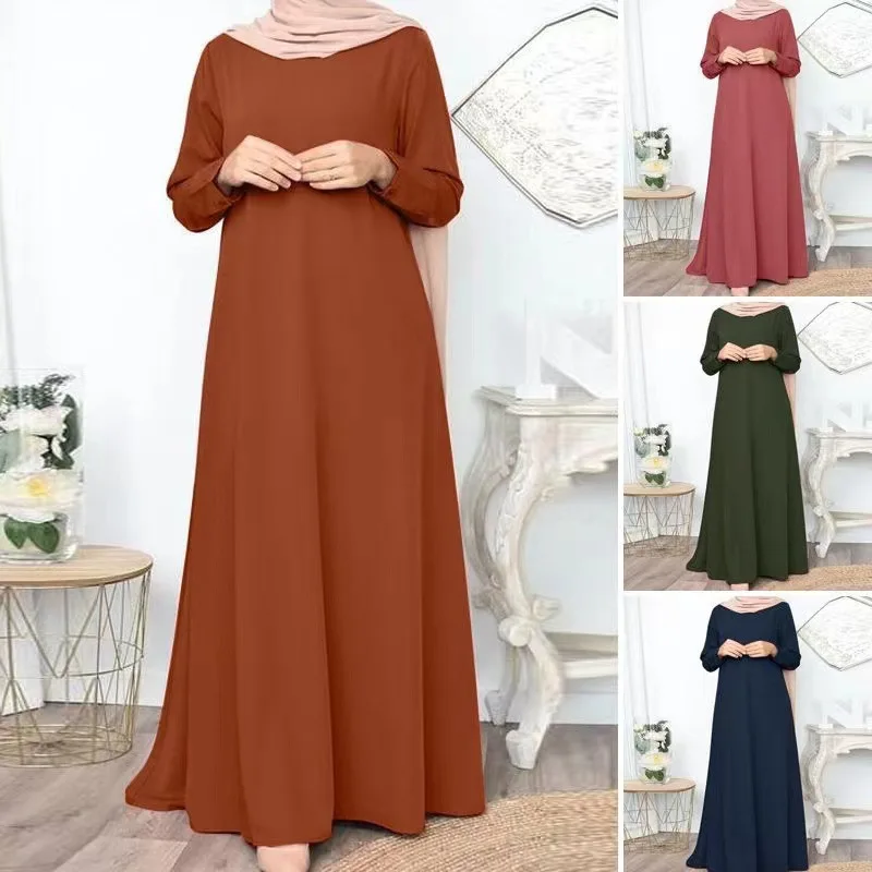Abaya musulmane de dubaï pour femmes, à la mode, douce, musulmane, Khimar, turquie, vêtements islamiques, longue Robe africaine, 2024