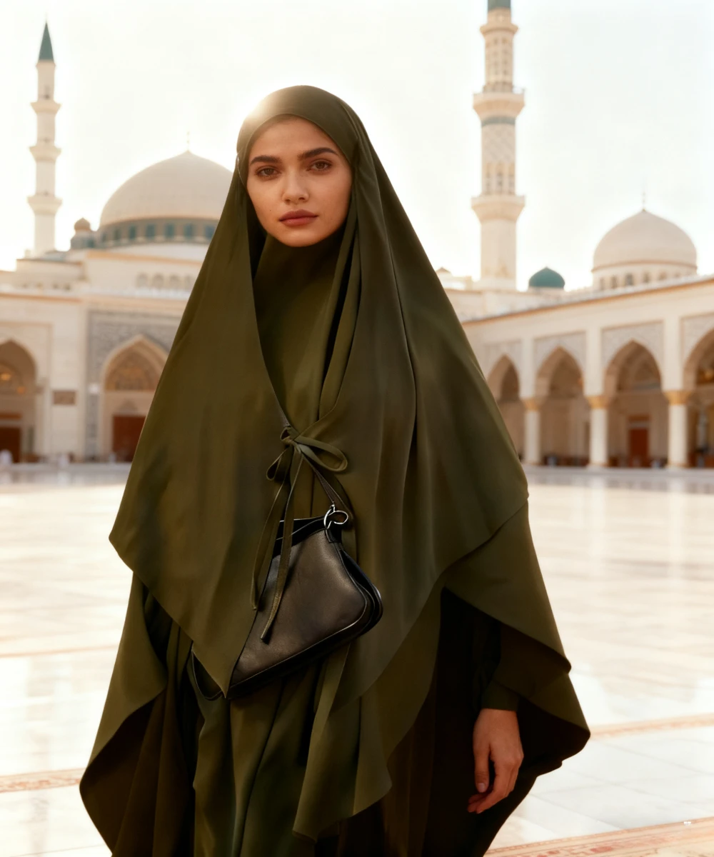 Femmes musulmanes longue Hijab Khimar Double couche islamique dubaï Hijabs foulards Turban arabe dames coiffure Ramadan longue foulard