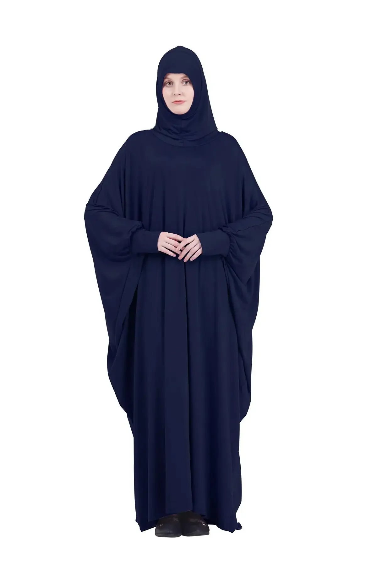 Vêtement de prière musulmane formel longue robe khimar femmes vêtements islamiques à capuche dubaï turquie Namaz Jurken Abaya Hijab djellaba robe