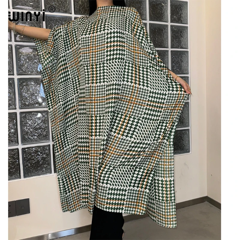 WINYI été caftan femmes africaines Boho imprimer plage abaya dubaï luxe Maxi robe abaya femme musulmane dubaï mode robe de soirée