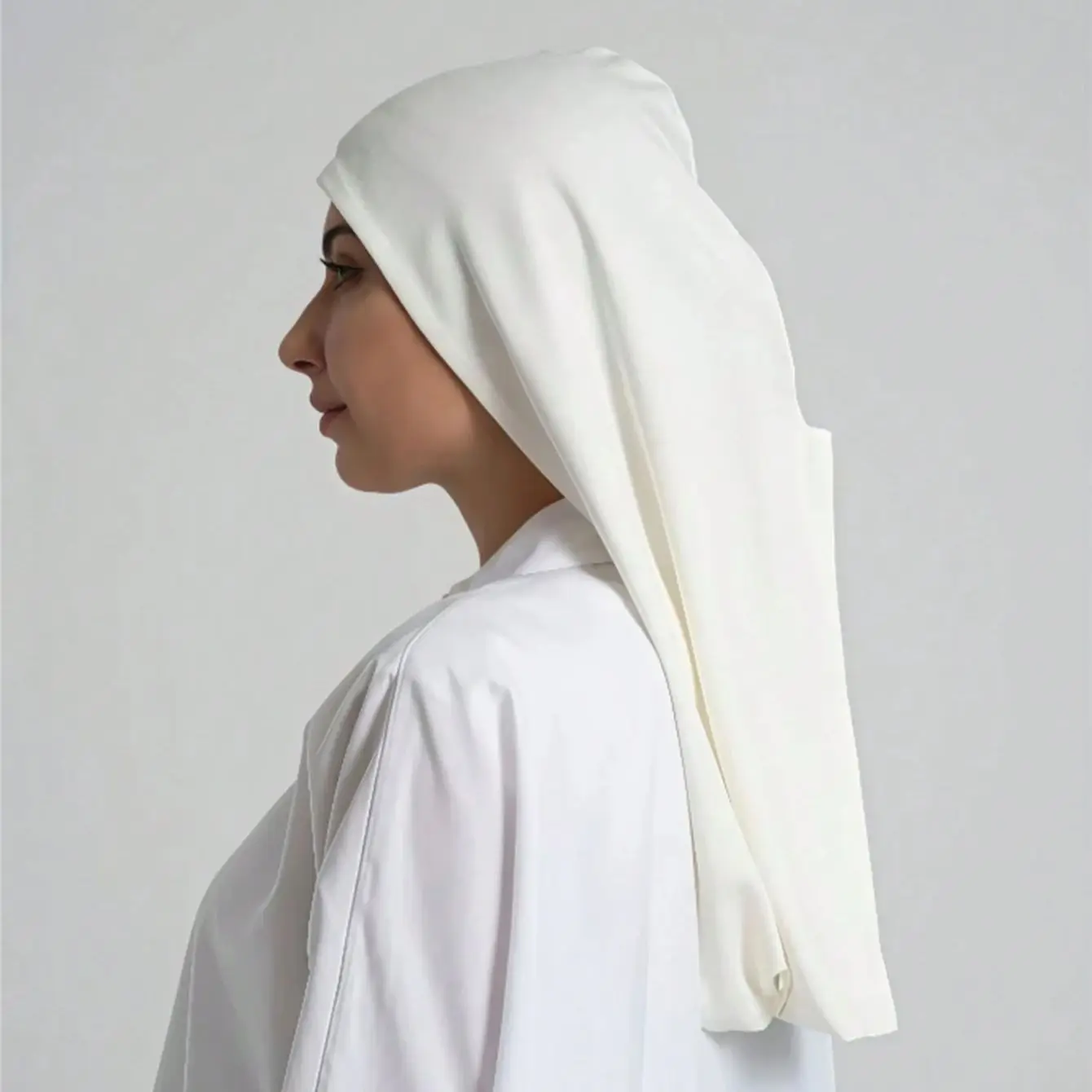 Maillot Modal de luxe Hijab instantané musulman sous-écharpe casquettes coton extensible Turban casquette islamique sous-écharpe Bonnet foulard bandeau