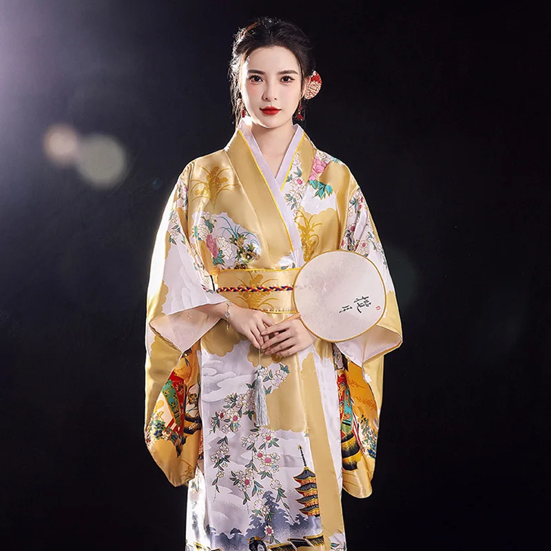 Kimono japonais traditionnel Haori pour femmes, chemisier Cosplay, vêtements d'été à la mode, robe de soirée, vêtements de nuit