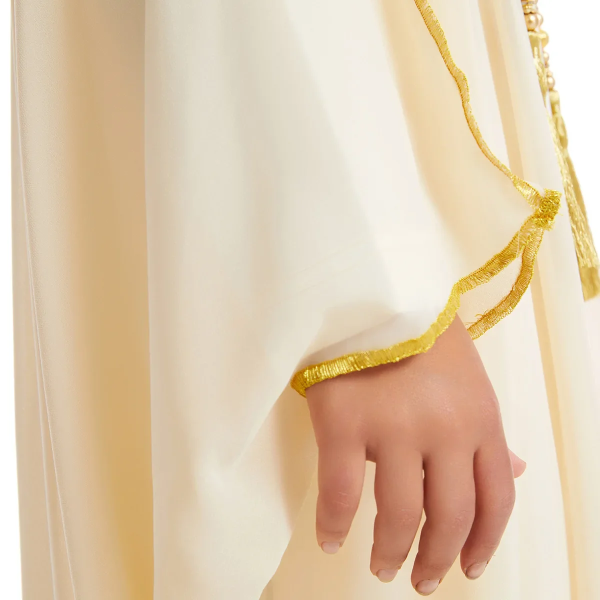 Eid enfants garçons Robe Robe musulmane enfants ouvert Abaya prière caftan Ramadan maroc Jubba modeste islamique dubaï saoudien Abaya Thobe