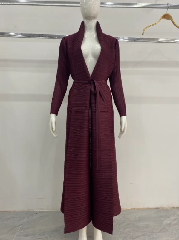 KAF – Abaya de luxe pour femmes, couleur unie, Design classique en dentelle, ample, grand arabe, vêtements de Festival traditionnels, nouvelle collection automne 2025