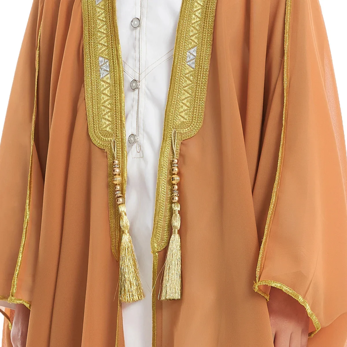 Eid enfants garçons Robe Robe musulmane enfants ouvert Abaya prière caftan Ramadan maroc Jubba modeste islamique dubaï saoudien Abaya Thobe