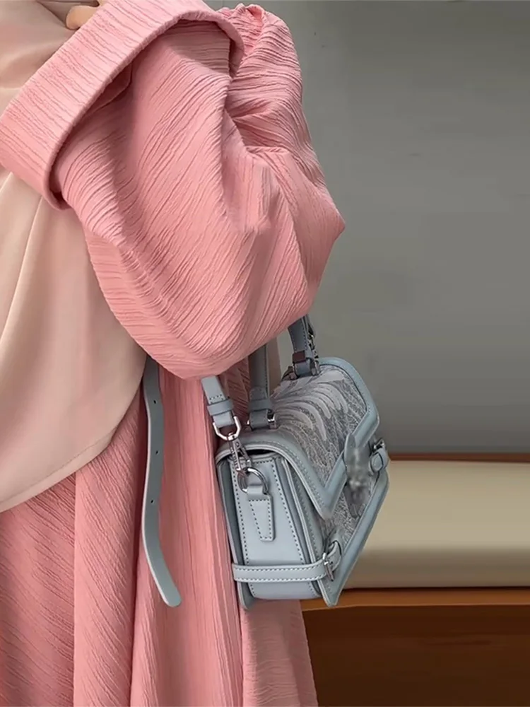 Abaya femmes robes solide mince Jalabiya Eid 2025 Ramadan marocain Islam robes Largos arabe longue Robe dubaï Abayas caftan