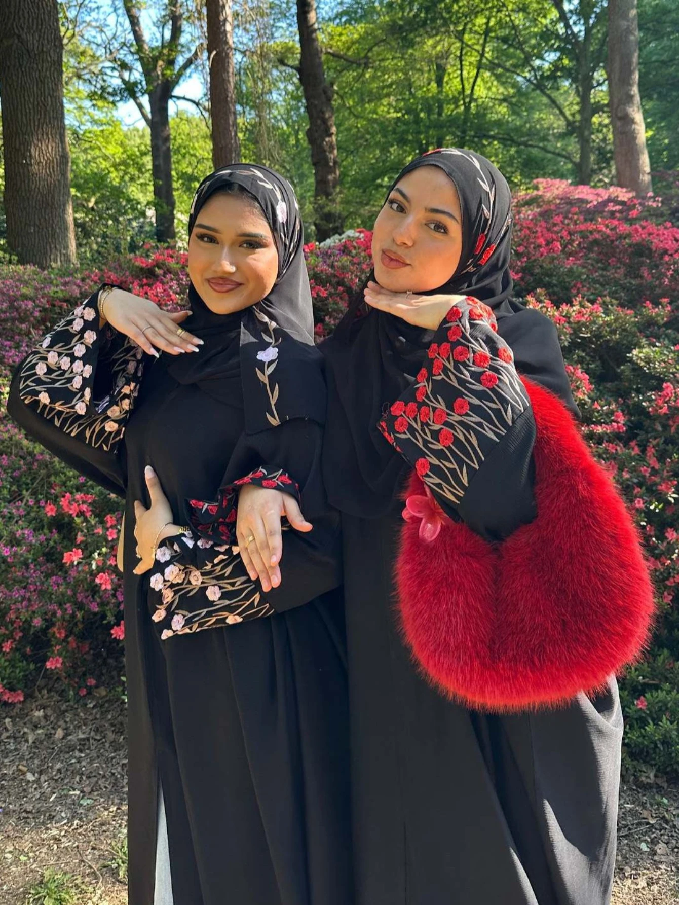 Eid femmes Abaya musulman fleur broderie Cardigan Robe fête Jalabiya Ramadan longue Abayas arabe longue Robe maroc caftan automne