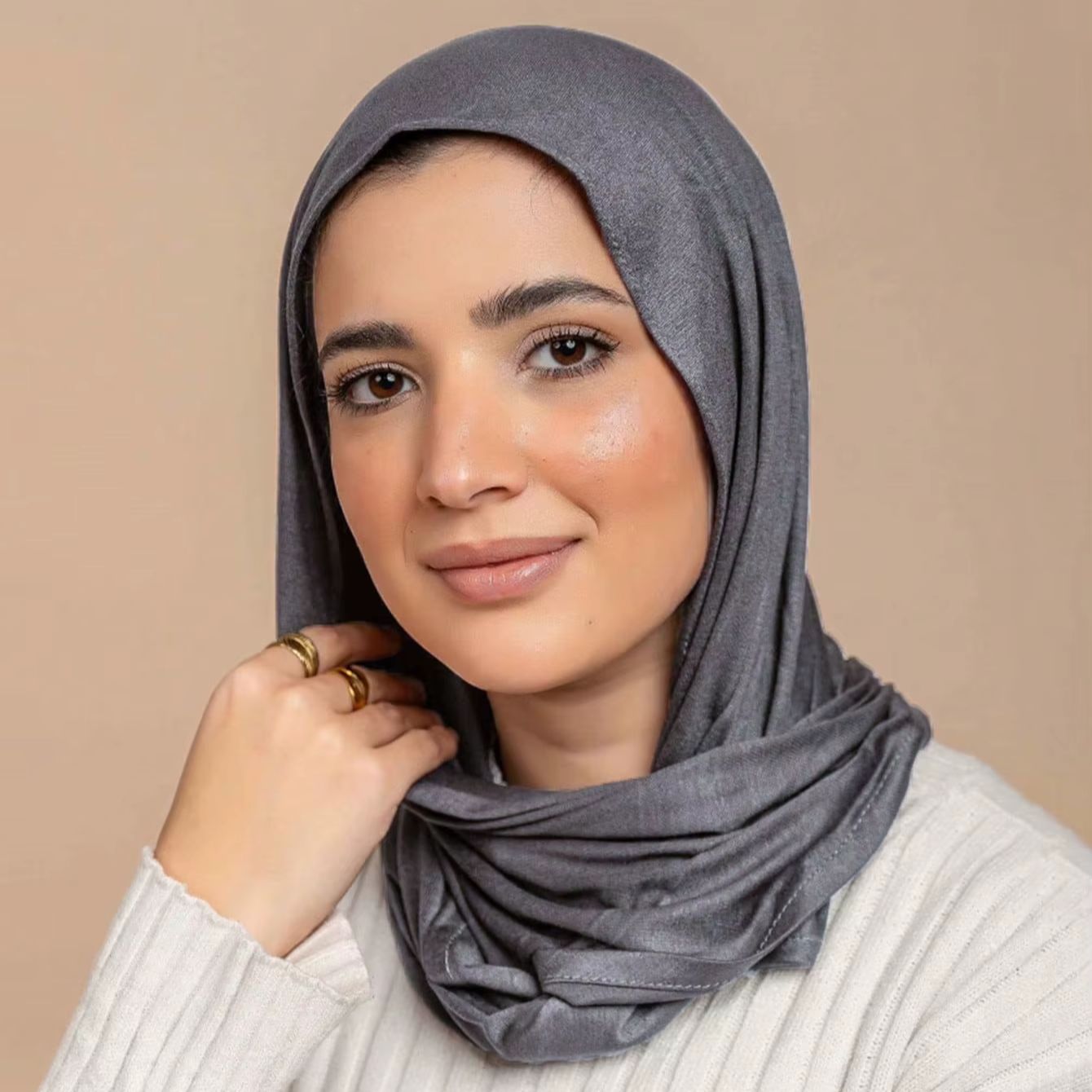 Nouveau Modal Jersey instantané Hijab femme musulman sous-écharpe casquettes coton extensible chapeau Islam Turban Bonnet Foulard croix Foulard