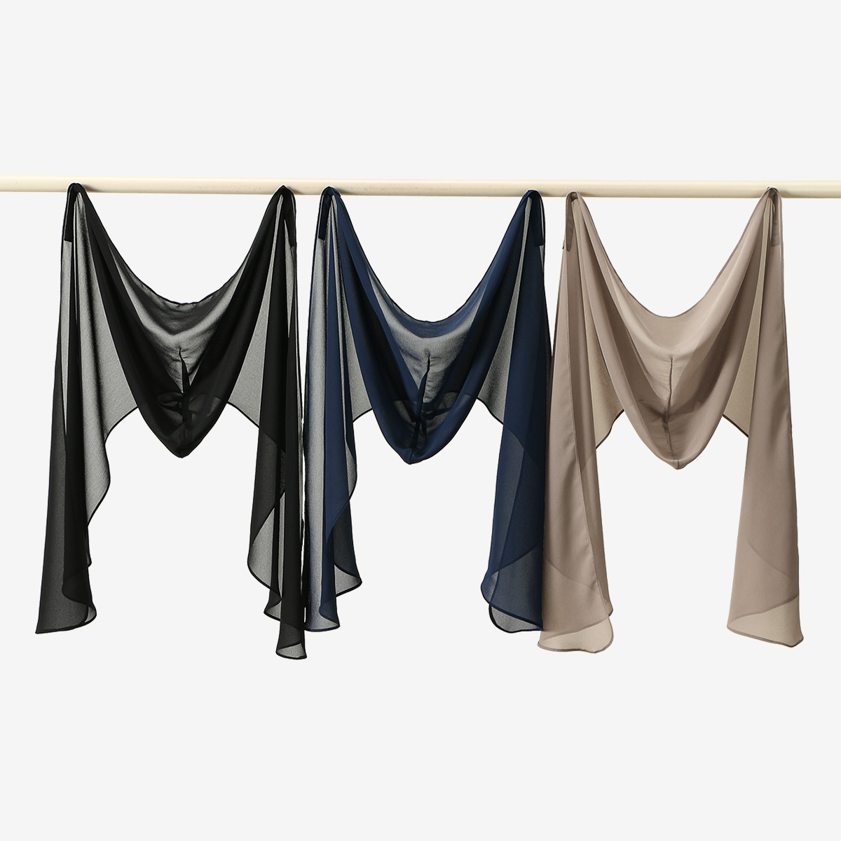 Ramadan mousseline de soie instantanée Hijab avec boucle magnétique solide femme musulman Hijab écharpe Islam Turban mode bandeau châle